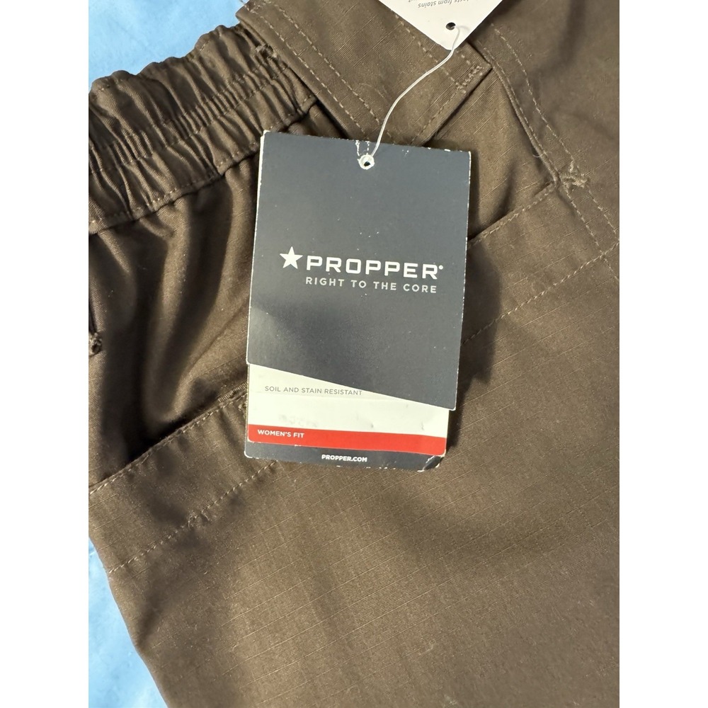 PROPPER Women's Lightweight Tactical Pants Size 22 Brown Polyester Blend NWT - Picture 14 of 16